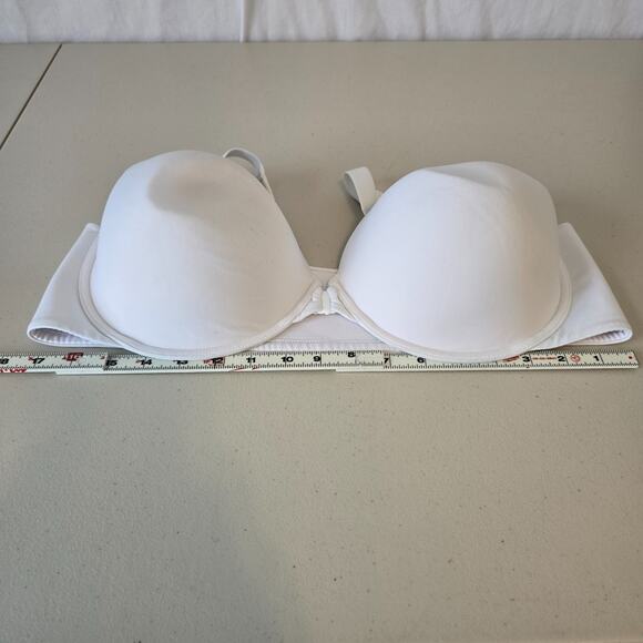 Vanity Fair Full Figure Bra Women's 44D White Front Closure - Picture 9 of 14